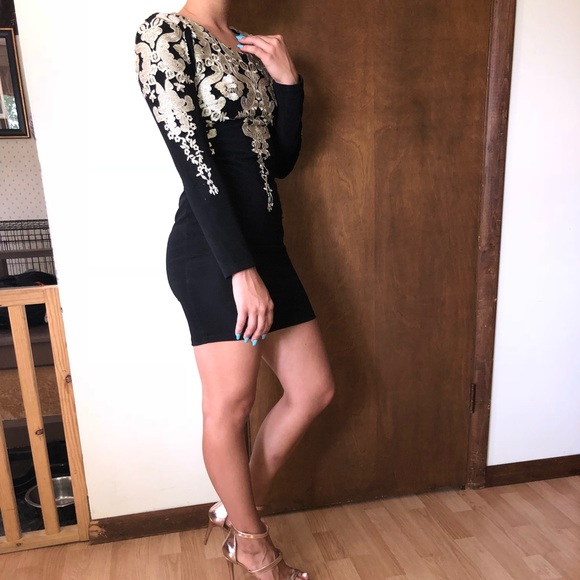 Long sleeve dress - Picture 3 of 5